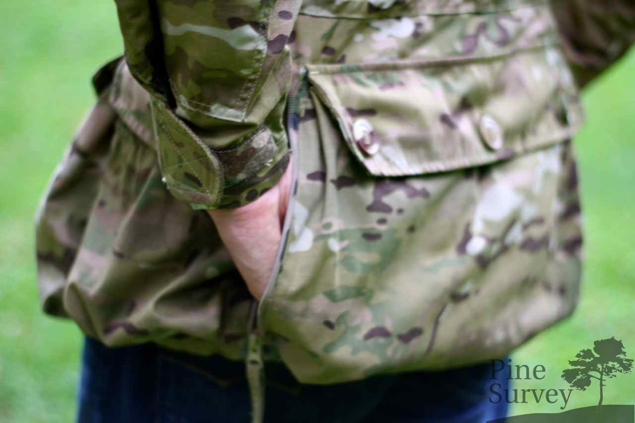 Side access to the poacher pouch