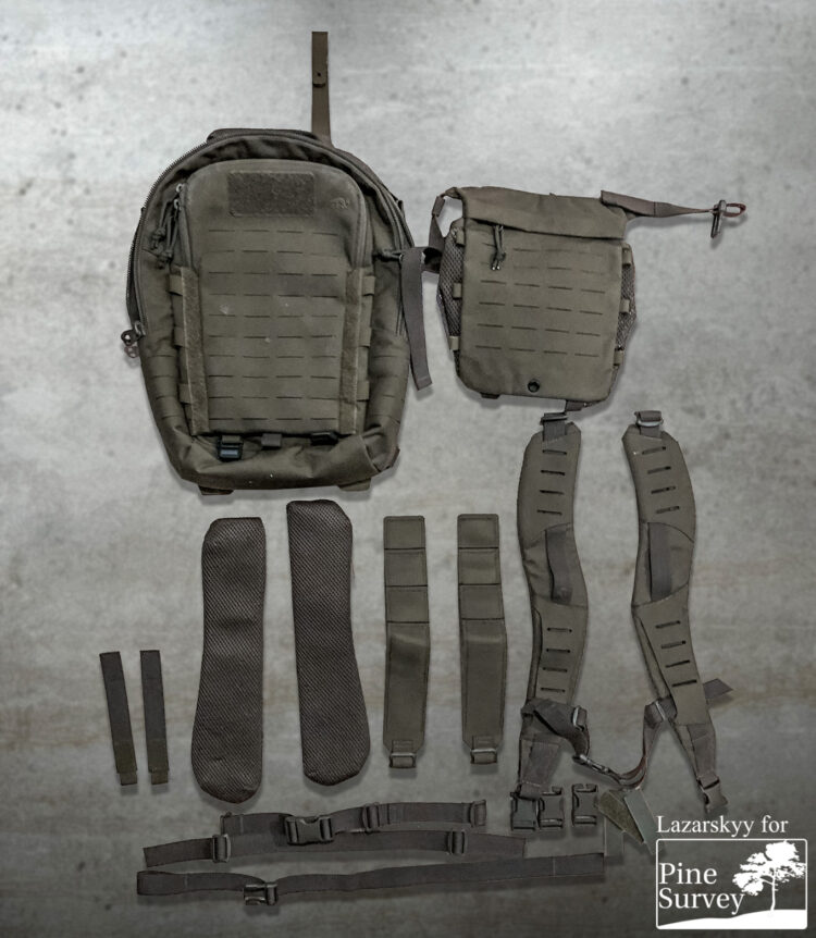 Kit D'adaptateur Tasmanian Tiger - Pour Relier TT Assault Pack 12 Et TT Chest Rig MKII, Réglable, Système MOLLE Laser